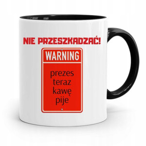 Dla Prezesa Viceprezesa Kubek Czarny Na Prezent