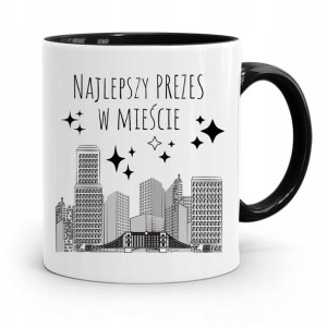 Dla Prezesa Viceprezesa Kubek Czarny Na Prezent