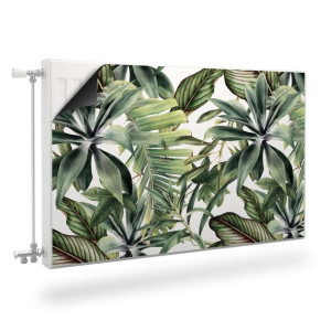 OSŁONA MAGNETYCZNA Grzejnika Tropikalne Liście Natura 90cm x 60cm