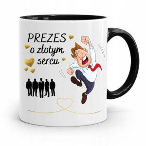 Dla Prezesa Viceprezesa Kubek Czarny Na Prezent