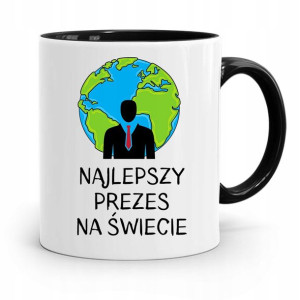 Dla Prezesa Viceprezesa Kubek Czarny Na Prezent
