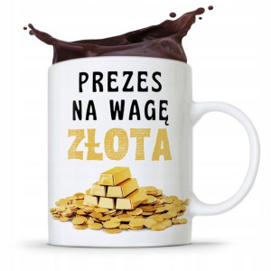 Dla Prezesa Viceprezesa Kubek Na Wagę Złota