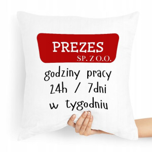 Dla Prezesa Viceprezesa Poduszka Prezes Sp Z O.o