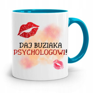 Dla Psychologa Psychiatry Terapeuty Kubek Błękitny