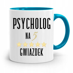 Dla Psychologa Psychiatry Terapeuty Kubek Błękitny