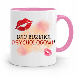 Dla Psychologa Psychiatry Terapeuty Kubek Różowy