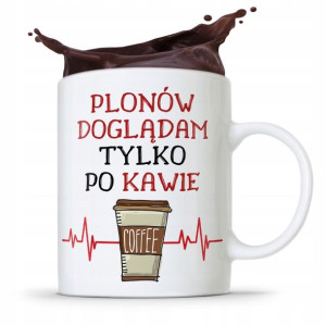 Dla Rolnika Kubek Prezent Doglądam Po Kawie