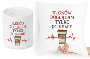 Dla Rolnika Zestaw Poduszka + Skarbonka Prezent