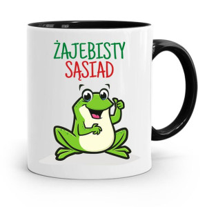 Dla Sąsiada Sąsiadki Kubek Czarny Na Prezent