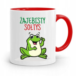 Dla Sołtysa Kubek Czerwony Żajebisty Sołtys