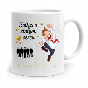 Dla Sołtysa Kubek Sołtys O Złotym Sercu Prezent