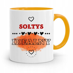 Dla Sołtysa Kubek Żółty Sołtys Idealny Prezent