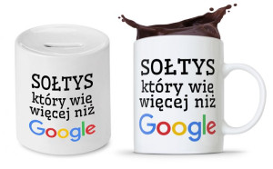 Dla Sołtysa Zestaw Kubek + Skarbonka Prezent