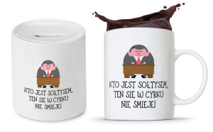 Dla Sołtysa Zestaw Kubek + Skarbonka Prezent