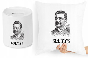 Dla Sołtysa Zestaw Poduszka + Skarbonka Prezent