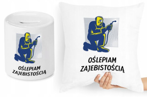 Dla Spawacza Zestaw Poduszka + Skarbonka