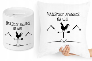 Dla Spawacza Zestaw Poduszka + Skarbonka