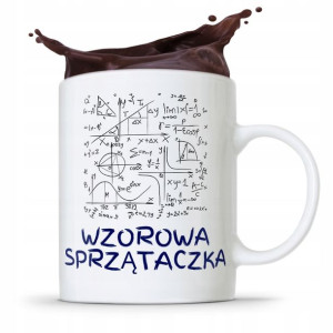 Dla Sprzątaczki Kubek Wzorowa Sprzątaczka Prezent