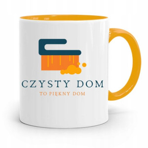 Dla Sprzątaczki Kubek Żółty Na Prezent Urodziny