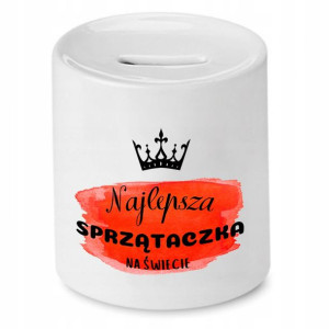 Dla Sprzątaczki Skarbonka Na Prezent Urodziny