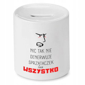 Dla Sprzątaczki Skarbonka Na Prezent Urodziny