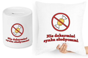 Dla Syna Zestaw Poduszka + Skarbonka Prezent