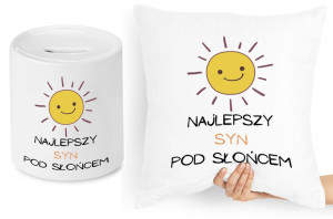 Dla Syna Zestaw Poduszka + Skarbonka Prezent