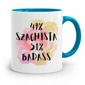 Dla Szachisty Kubek Błękitny Prezent Na Urodziny