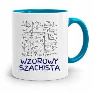 Dla Szachisty Kubek Błękitny Prezent Na Urodziny