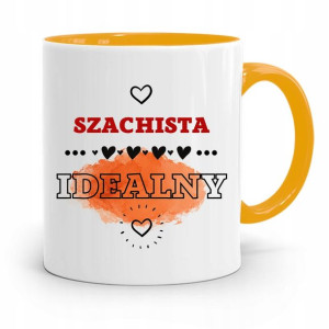 Dla Szachisty Kubek Żółty Na Prezent Na Urodziny