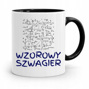 Dla Szwagra Kubek Czarny Na Prezent Na Urodziny