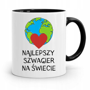 Dla Szwagra Kubek Czarny Na Prezent Na Urodziny