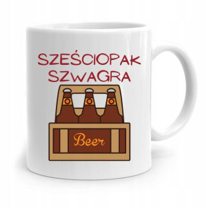 Dla Szwagra Kubek Idealny Na Prezent Na Urodziny