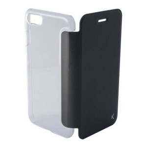 Case Folio na telefon komórkowy Iphone 8 KSIX Crystal Czarny