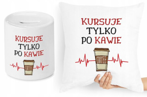Dla Taksówkarza Zestaw Poduszka + Skarbonka