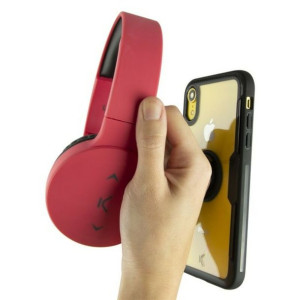 Obudowa z pierścieniem Iphone XR KSIX Przezroczysty