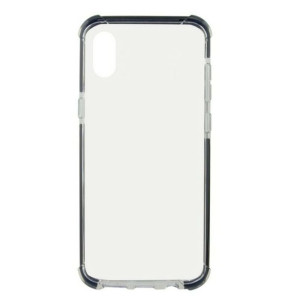 Pokrowiec na Komórkę Iphone XS Max KSIX Flex Armor Przezroczysty
