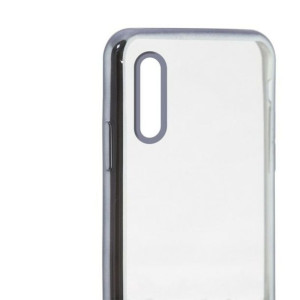 Pokrowiec na Komórkę Iphone Xs Max KSIX Flex Metal Przezroczysty