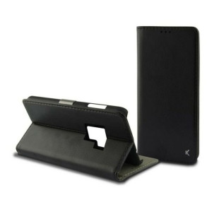 Case Folio na telefon komórkowy Galaxy S9 KSIX Slim Czarny