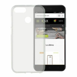 Pokrowiec na Komórkę Xiaomi Mi A1 KSIX Flex TPU Przezroczysty
