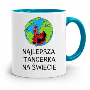 Dla Tancerki Kubek Błękitny Na Prezent Na Urodziny
