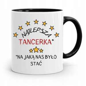 Dla Tancerki Kubek Czarny Na Prezent Na Urodziny
