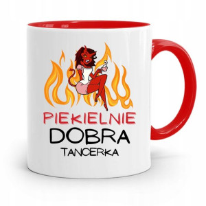 Dla Tancerki Kubek Czerwony Na Prezent Na Urodziny