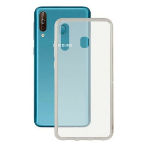 Pokrowiec na Komórkę Samsung Galaxy A40s KSIX Flex TPU Przezroczysty