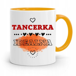 Dla Tancerki Kubek Żółty Na Prezent Na Urodziny