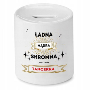 Dla Tancerki Skarbonka Na Prezent Na Urodziny