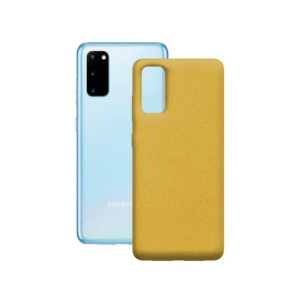Pokrowiec na Komórkę KSIX Samsung Galaxy S20 Plus Eco-friendly Żółty