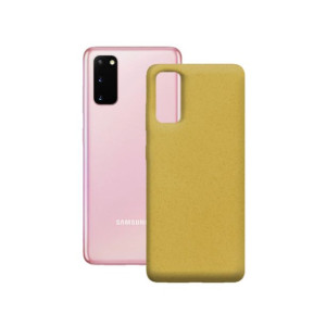 Pokrowiec na Komórkę KSIX Samsung Galaxy S20 Eco-friendly Żółty