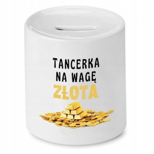 Dla Tancerki Skarbonka Na Prezent Na Urodziny