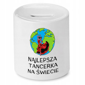 Dla Tancerki Skarbonka Na Prezent Na Urodziny